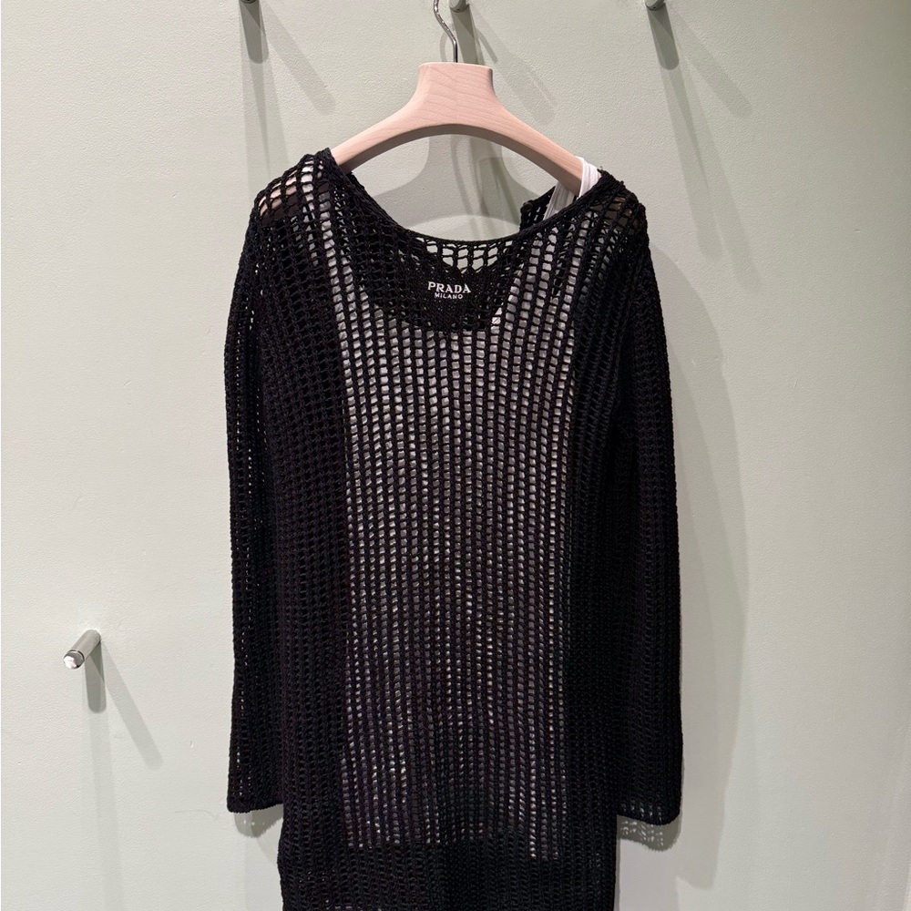 Prada Black Knit dress